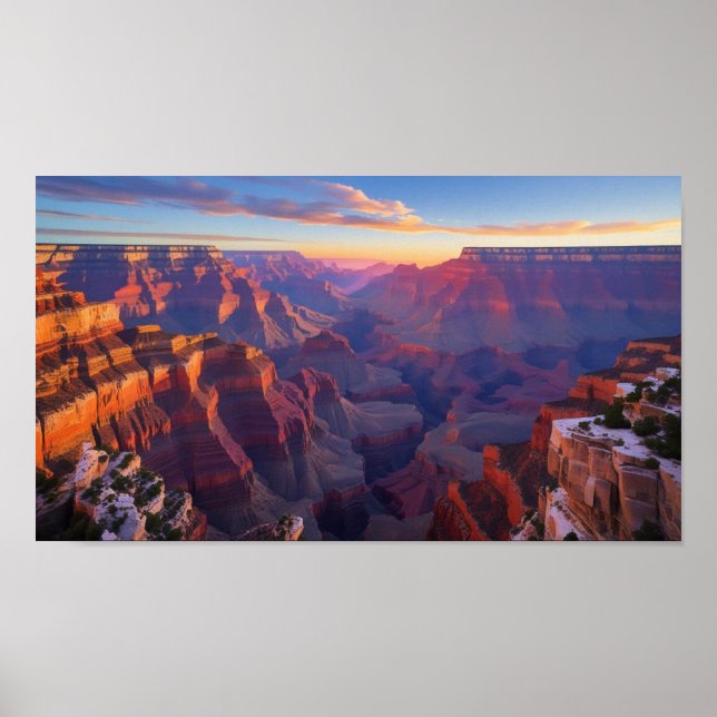 Morning View Grand Canyon Poster (Vorne)