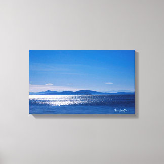 Morning View Wildcat Cove Larrabee Staat Park WA Leinwanddruck