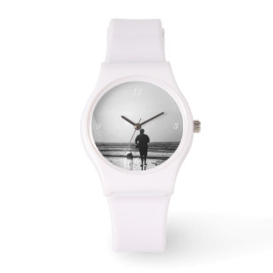 Morning Walk Grayscale Armbanduhr