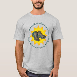 Morning Walk Thoreau Zitat T-Shirt