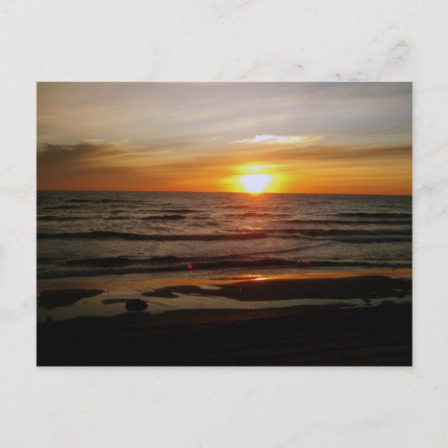 Morning Waves Postkarte (Vorderseite)