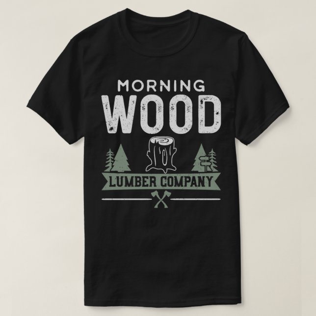 Morning Wood Lumber Company  Woodworker Pullover  (Design vorne)