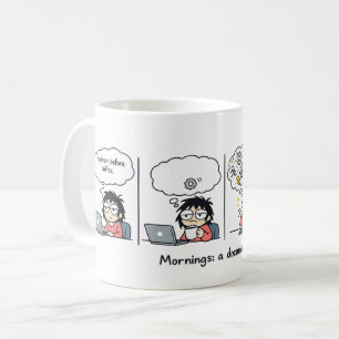 Mornings: Ein Dokumentarfilm   Lustiger Kaffee-Com Kaffeetasse