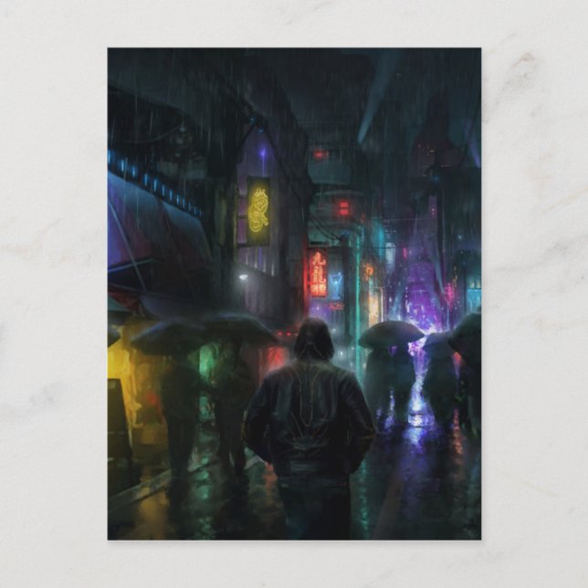 Mornings For People Of The Night Postkarte (Vorderseite)