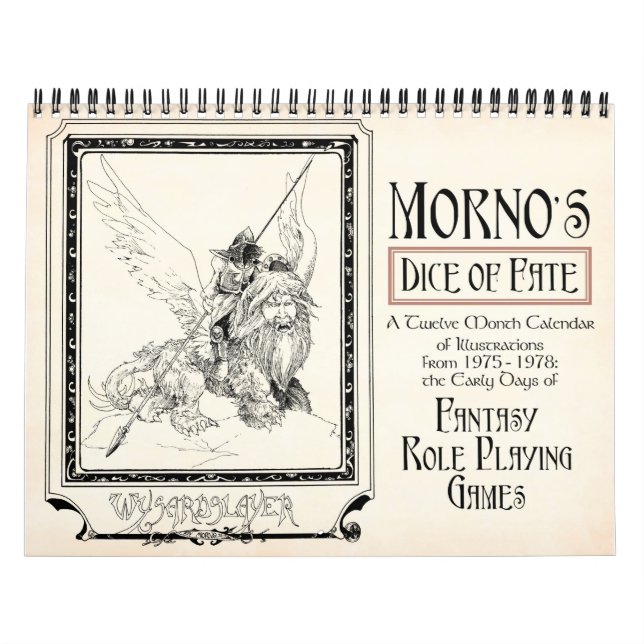 Mornos Würfel des Schicksals-Kalenders Kalender (Titelbild)