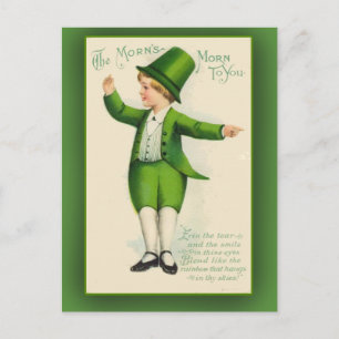 Morn's Morn to You St Patrick's Day Cards Postkarte