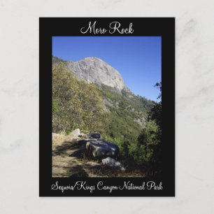 Moro Rock Sequoia Nationalpark Postcard Postkarte