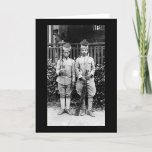 Moro Soldiers Philippinen 1909 Karte