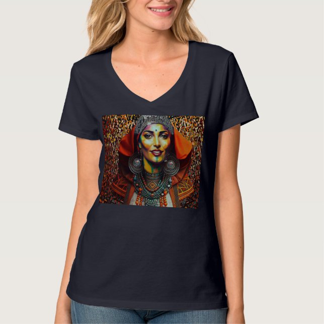 Moroccan Amazigh Beauty v1 T-Shirt (Vorderseite)