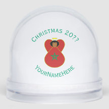 Moroccan Angel Christmas Flag Personalized