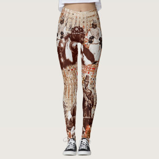 Moroccan Feast V 4 Leggings