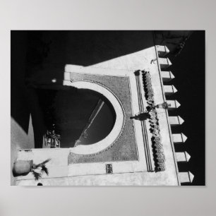 Moroccan Gate Poster