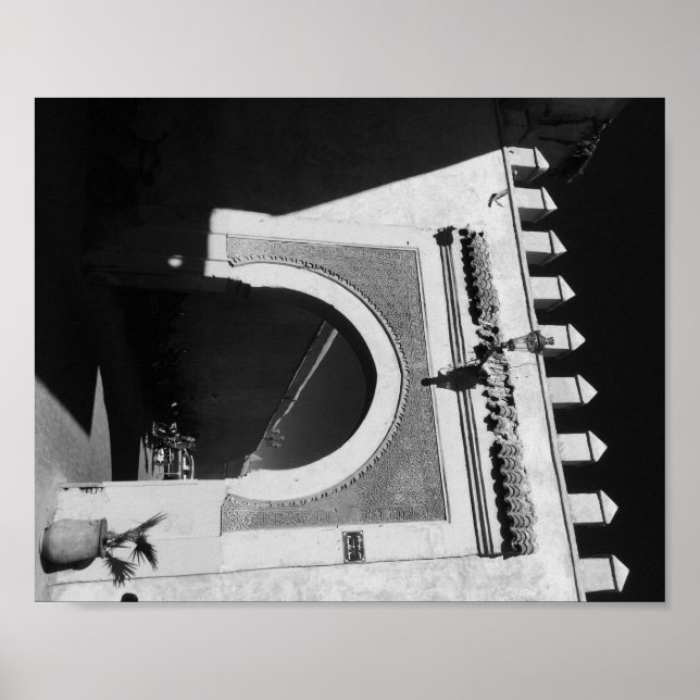 Moroccan Gate Poster (Vorne)