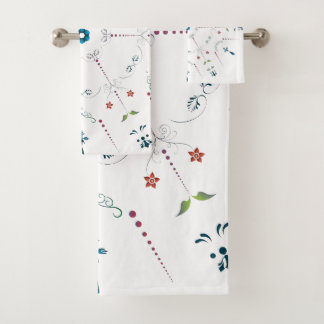 Moroccan Zelije!Moroccan Zellige Badhandtuch Set