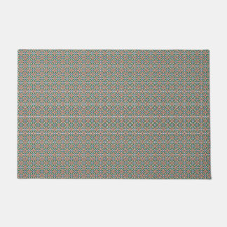 Moroccan Zellige Pattern Vibrant Area Rug Fußmatte
