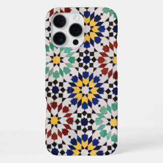 Moroccan Zellige Phone Case – Traditional Tile Pat iPhone 16 Pro Max Hülle