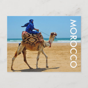 Morocco-Karab-Rivierstrand Postkarte