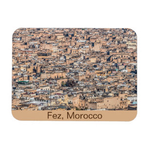 Morocco Old Medina in Fez Magnet
