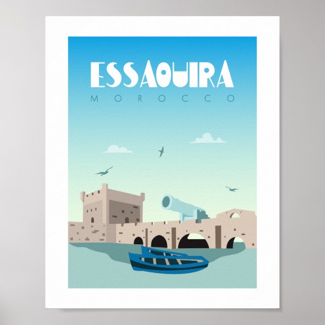 Morocco-Poster von Essaouira Poster (Vorne)