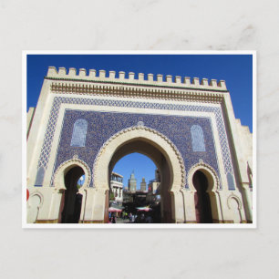 Morocco Postkarte