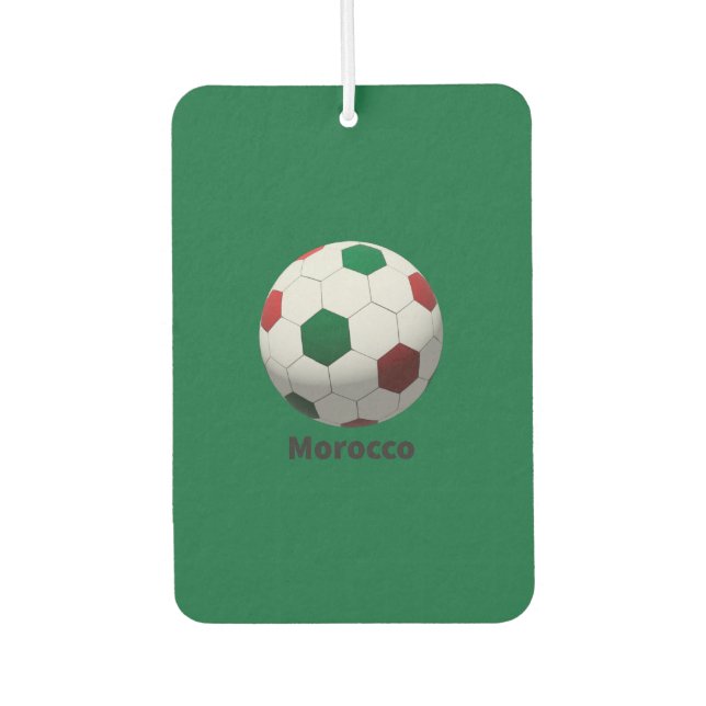 Morocco Soccer Autolufterfrischer (Vorderseite)