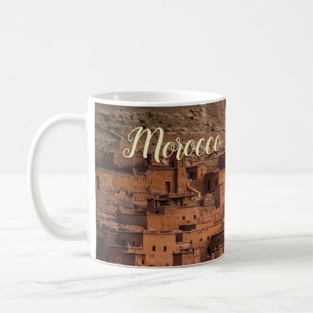 Morocco Souvenir Kaffeetasse (Links)