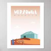 Morocco-Stadt Merzouga