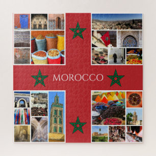 Morocco-Szenen Puzzle