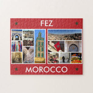 Morocco-Szenen Puzzle