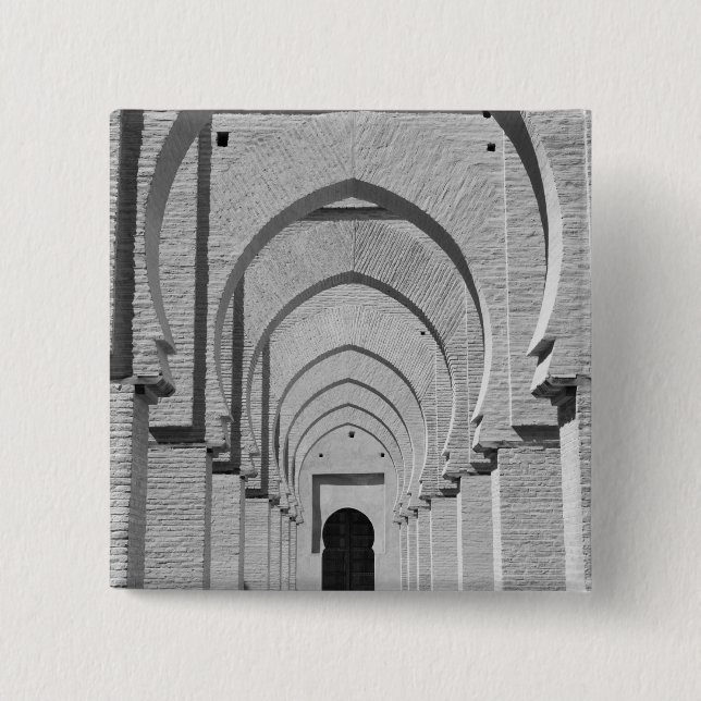 MOROCCO, Tizi, N, Test Pass Road, TIN MAL: Button (Vorderseite)