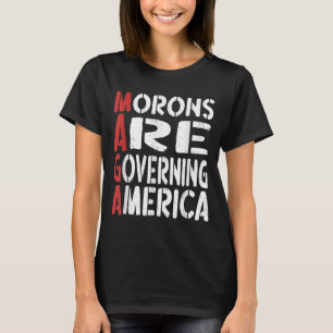 Morone regieren Amerika das sonnige T-Shirt _1