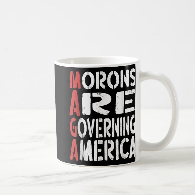 Morone regieren Amerika das sonnige T-Shirt _1 Kaffeetasse (Rechts)