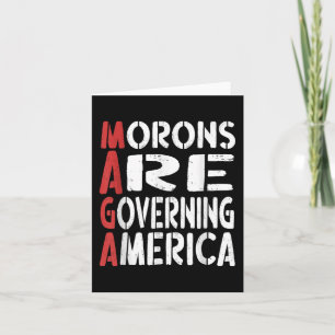Morone regieren Amerika das sonnige T-Shirt _1 Karte