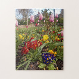 Morpeth, Northumberland, UK Blume vom Frühjahr Puzzle