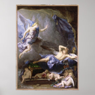 Morpheus erwacht, als Iris in der Nähe von Houasse Poster