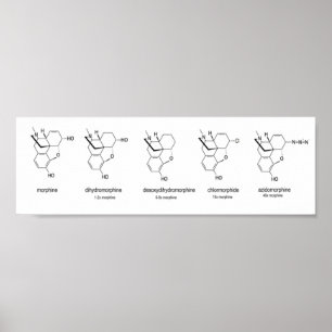 Morphine Chart Poster