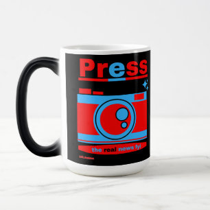 Morphing Kaffee Tasse "PRESS"