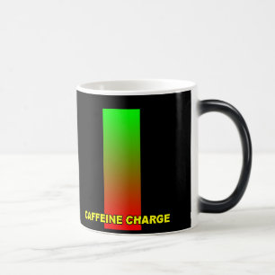 Morphing Kaffeetasse Kaffeine-Anzeige Lustig