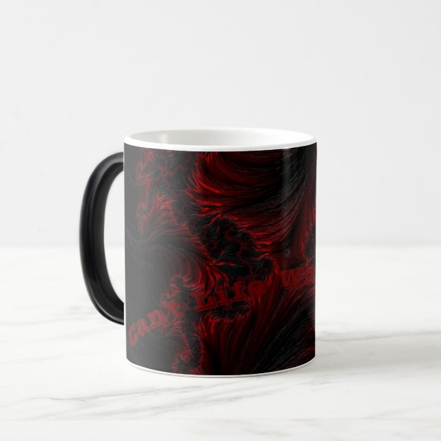 Morphing-Liebe-Tasse Verwandlungstasse (Vorderseite Links)