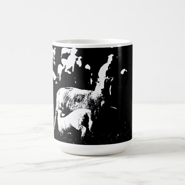 Morphing-Tasse, 444 ml fütternd Lamm Verwandlungstasse (Zentrum)