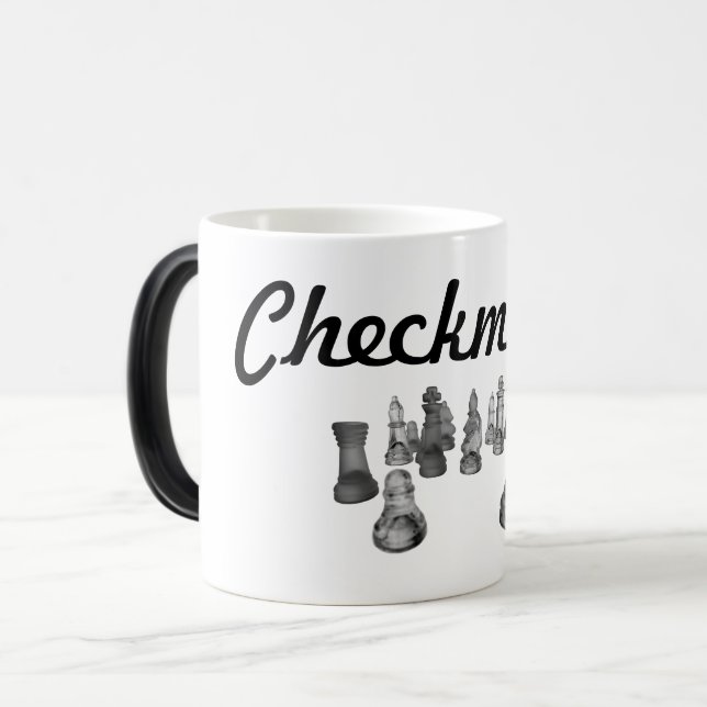 Morphing Tasse Checkmate (Vorderseite Links)