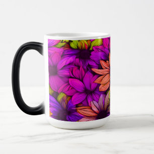 Morphing Tasse - Rosa Orange Green Lila Abstrakt