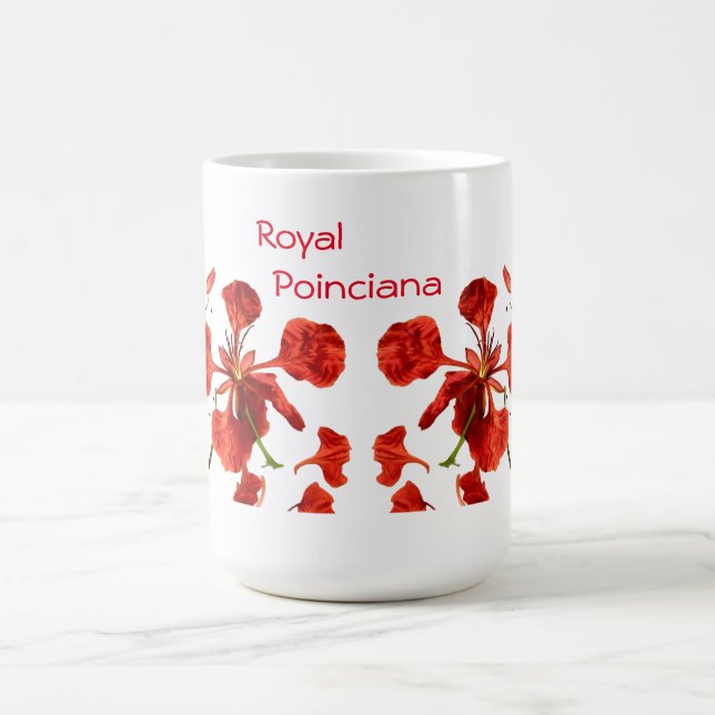 Morphing Tasse Royal Poinciana Blume (Zentrum)