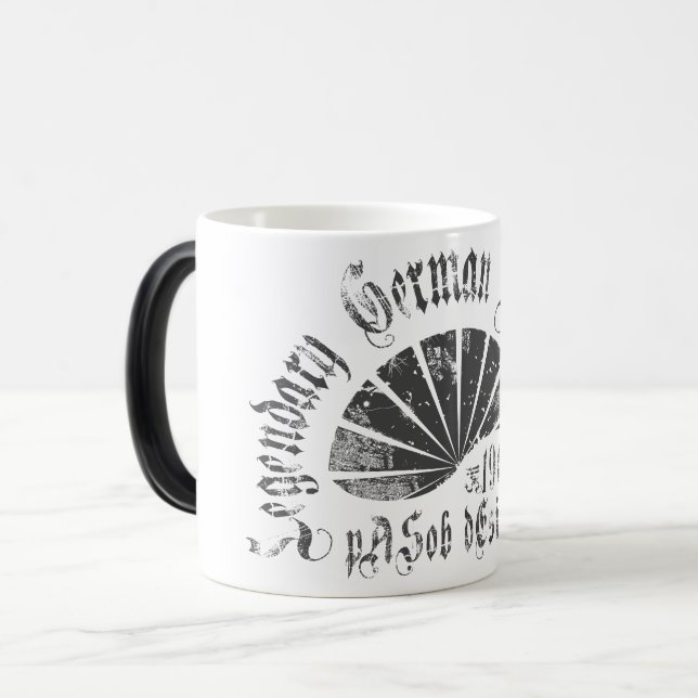Morphing-Tasse Verwandlungstasse (Vorderseite Links)