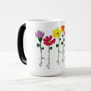 Morphing Tasse - Wildblumen n' Worte