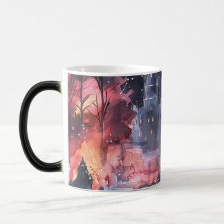 Morphing Watercolor Halloween-Tasse Verwandlungstasse