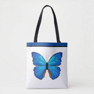 Morpho Blue Butterfly mit Namen