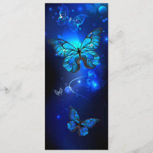 Morpho Butterfly in the Dark Background Programm