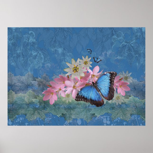 Morpho Magic Print Poster (Vorne)