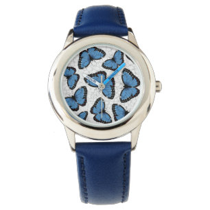 Morpho-Schmetterlinge Armbanduhr